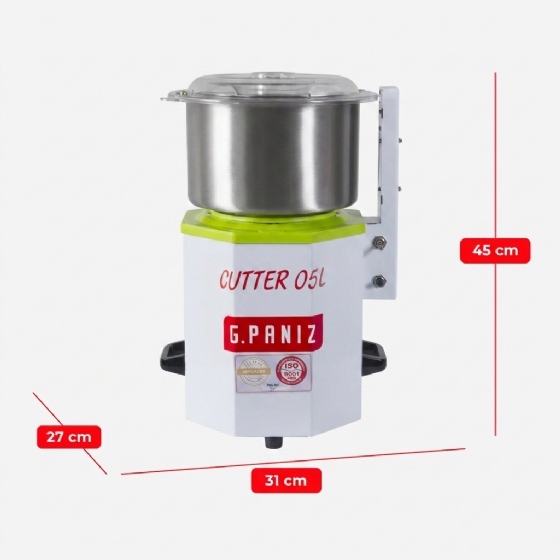 Cutter Processador De Alimentos Epóxi 05 Litros 110v G Paniz
