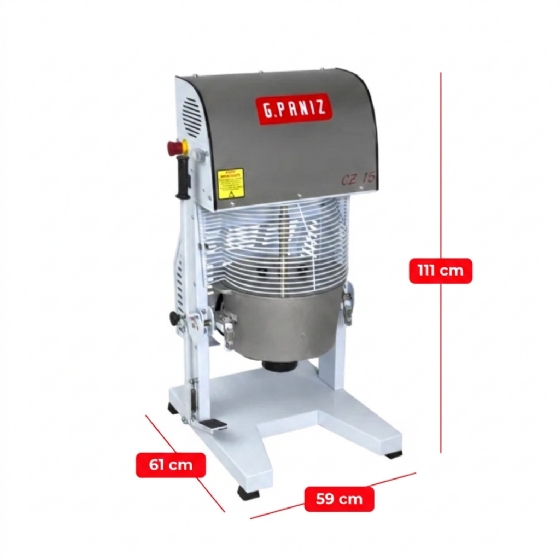 Misturador Industrial Cozerella CZ 15 Epóxi Bivolt G Paniz