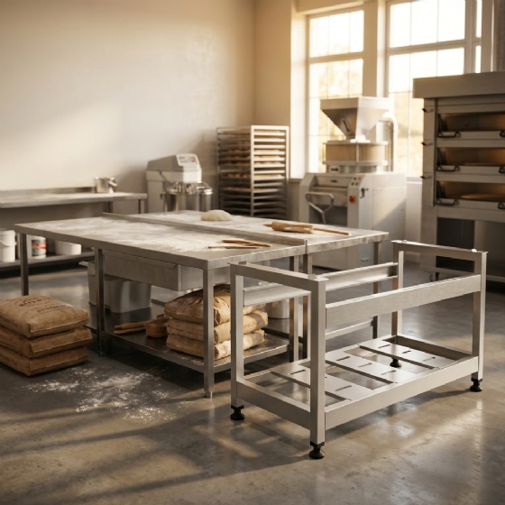 Cavalete 120cm para Chapa e Char Broiler PCE120 Venâncio