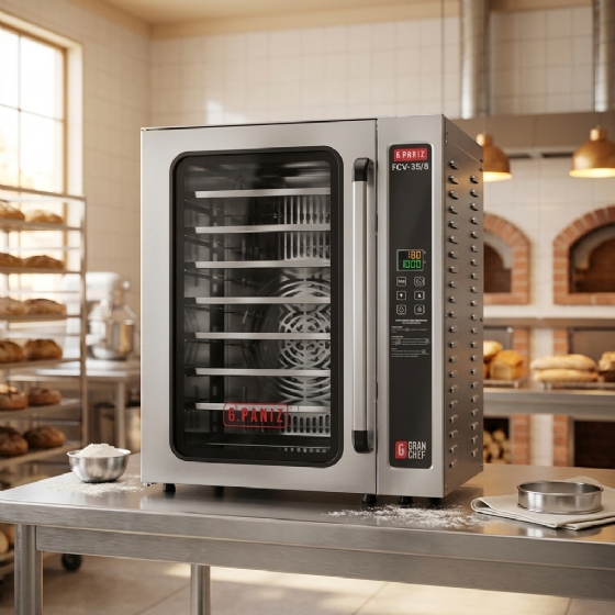 Forno Turbo de Convecção Com Vapor GranChef FCV 35/8 220v G Paniz