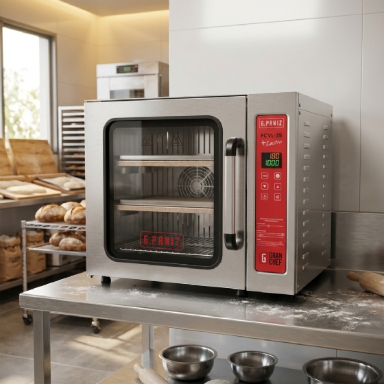 Forno Turbo de Convecção Com Vapor e Pedra Refratária FCVL 35 220v G Paniz