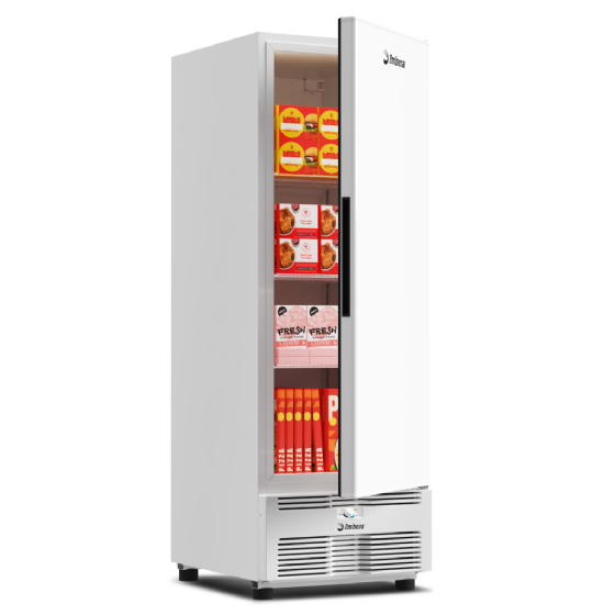 Freezer Vertical Tripla Ação 594 Litros Porta Sólida Branca EVZ21 MAX-T1 Bivolt Inverter Imbera