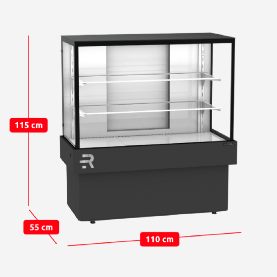 Balcão Expositor 1100 Refrigerado Vanguard Plus CVPRAF1100 220v Refrimate