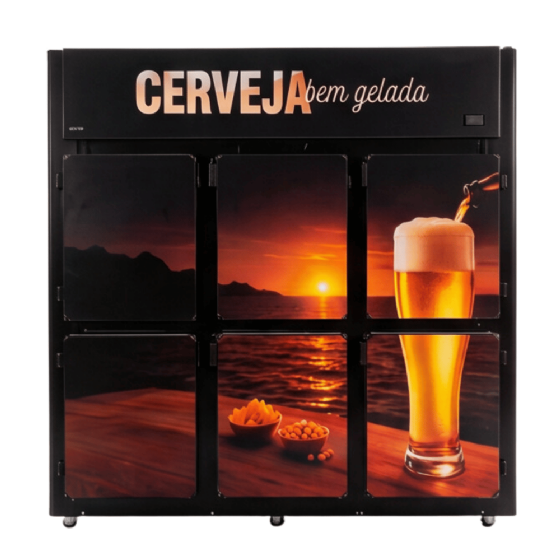 Câmara Cervejeira 6 Portas 6 KPTC STD 220v Klima