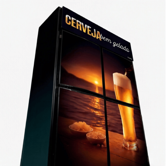 Mini Câmara Cervejeira 4 Portas 4 KPTC STD 220v Klima