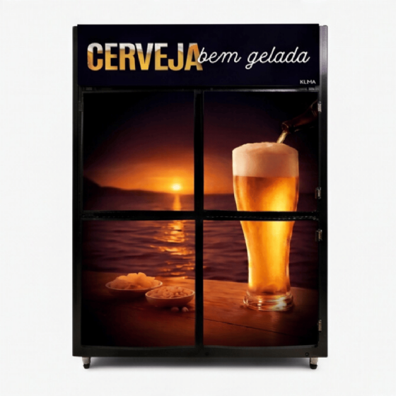 Mini Câmara Cervejeira 4 Portas 4 KPTC STD 220v Klima