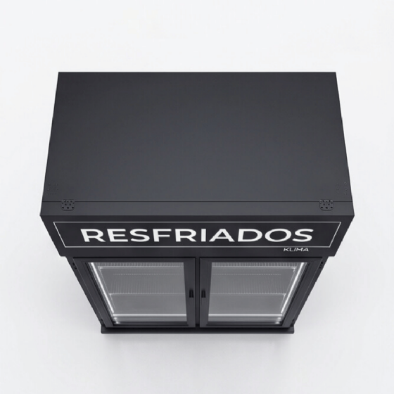 Expositor Refrigerado Practice Frios e Lacticínios 2 Portas 706 Litros 220v Klima