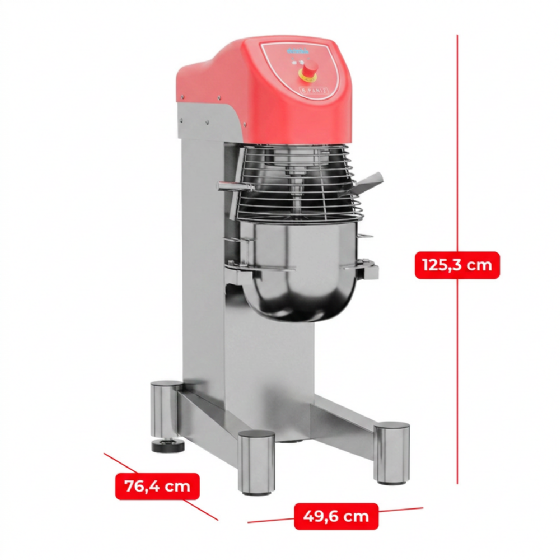 Batedeira Planetária 18 Litros 4 Velocidades BP 18 G2 220v Inox G Paniz