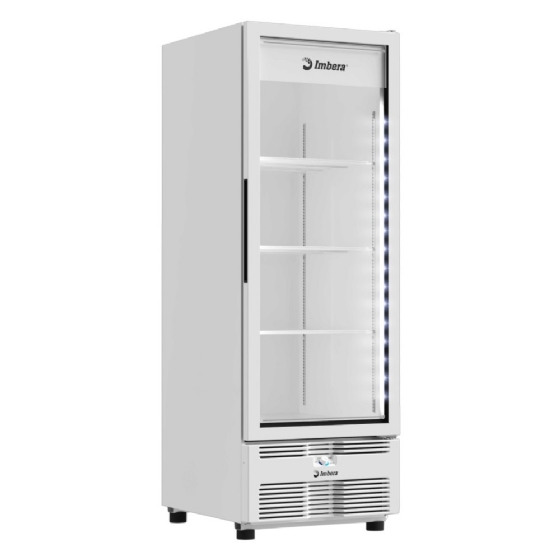 Freezer Vertical Tripla Ação 597 Litros Porta de Vidro Branca EVZ21 MAX 220v Imbera