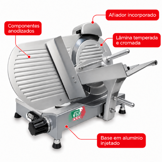 Cortador de Frios Profissional CFI 300 Sirman