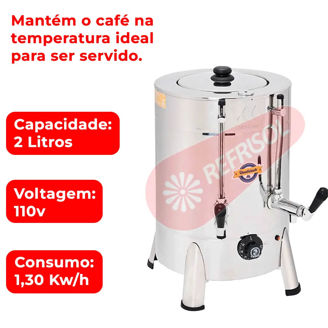 Cafeteira Elétrica Tradicional 2 Litros 110v Marchesoni