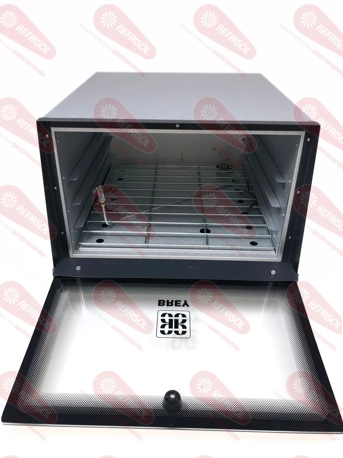 Forno Industrial a Gás Porta Vidro Baixa Pressão Metal Brey