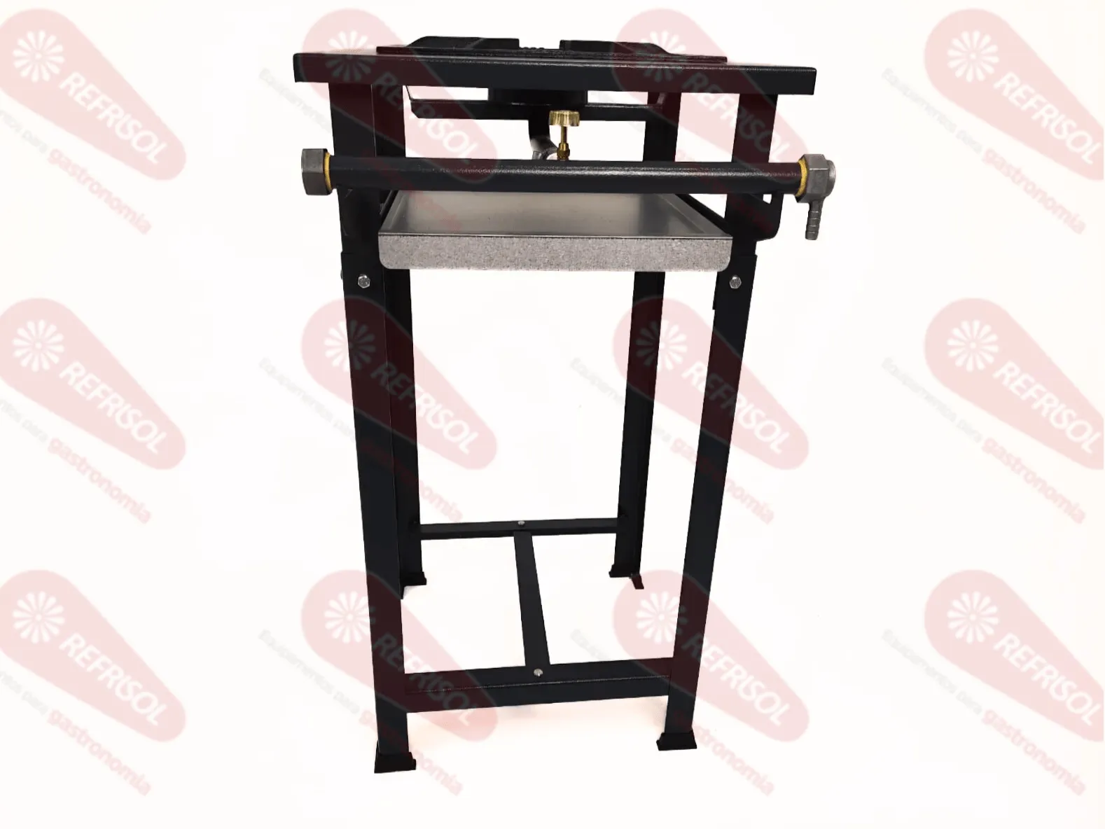 Fogão Industrial 1 Boca Simples Alta Pressão Metal Brey