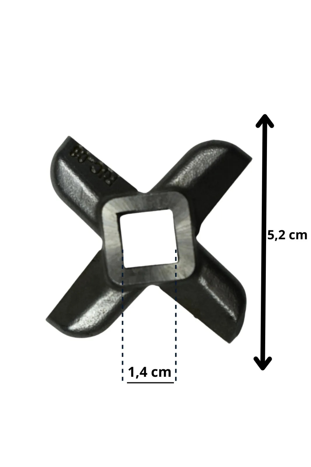 Faca Cruzeta Nº8 Ferro Fundido
