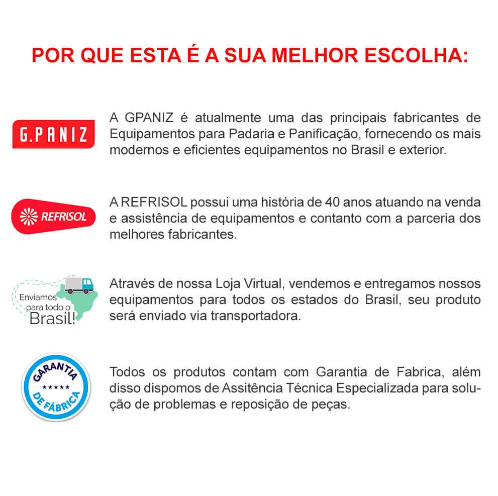 Amassadeira Semi Rápida Basculante 15 kg Am 15 Bivolt G Paniz