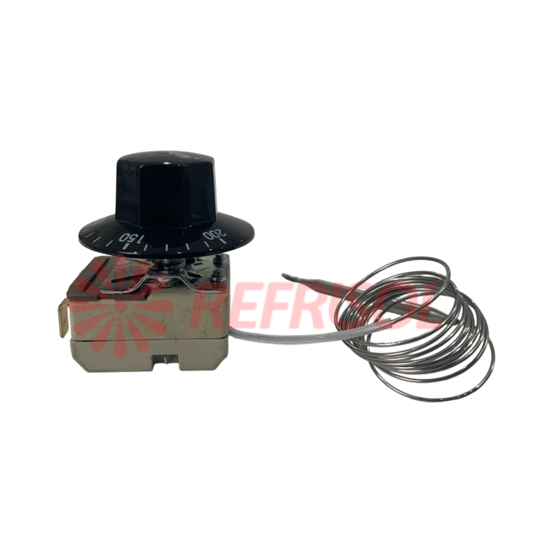 Termostato de Controle Crown Capilar 50 a 200 °C