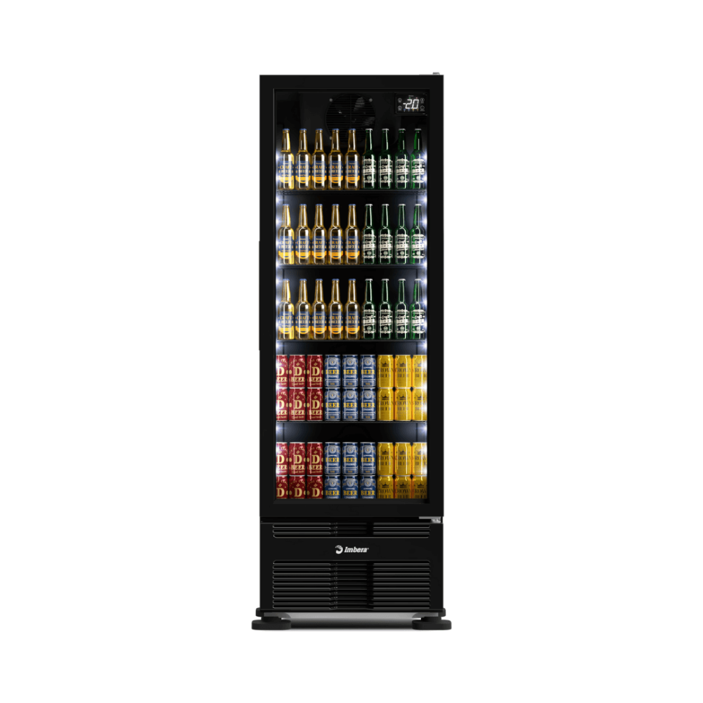 Cervejeira 393 Litros Porta de Vidro Full Black CCV290 Bivolt